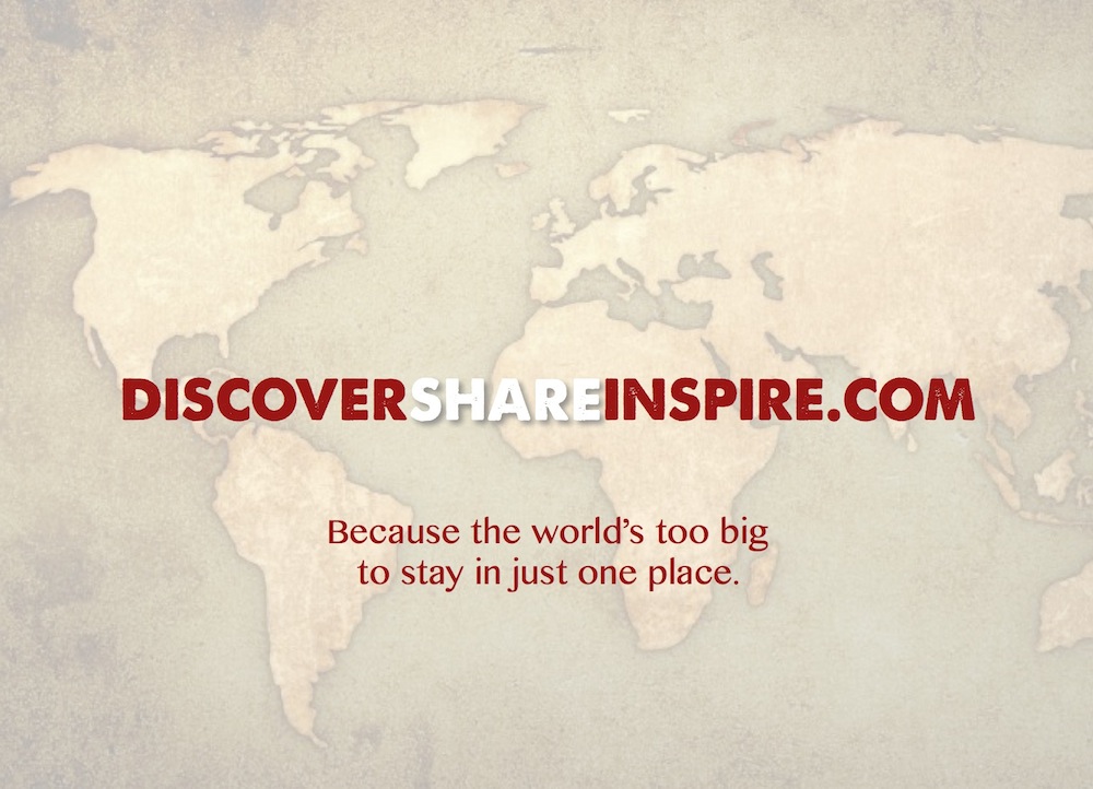 DiscoverShareInspire.com World Too Big