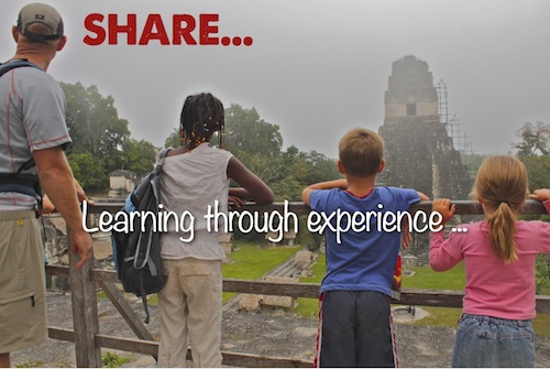 Share Learning Through Experience...